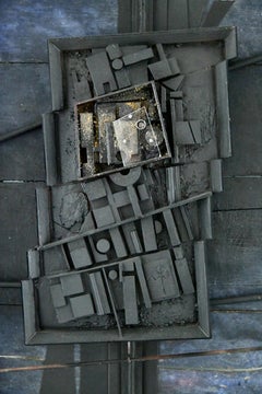 Mid Century Recycled Artwork by André Pailler France 1970