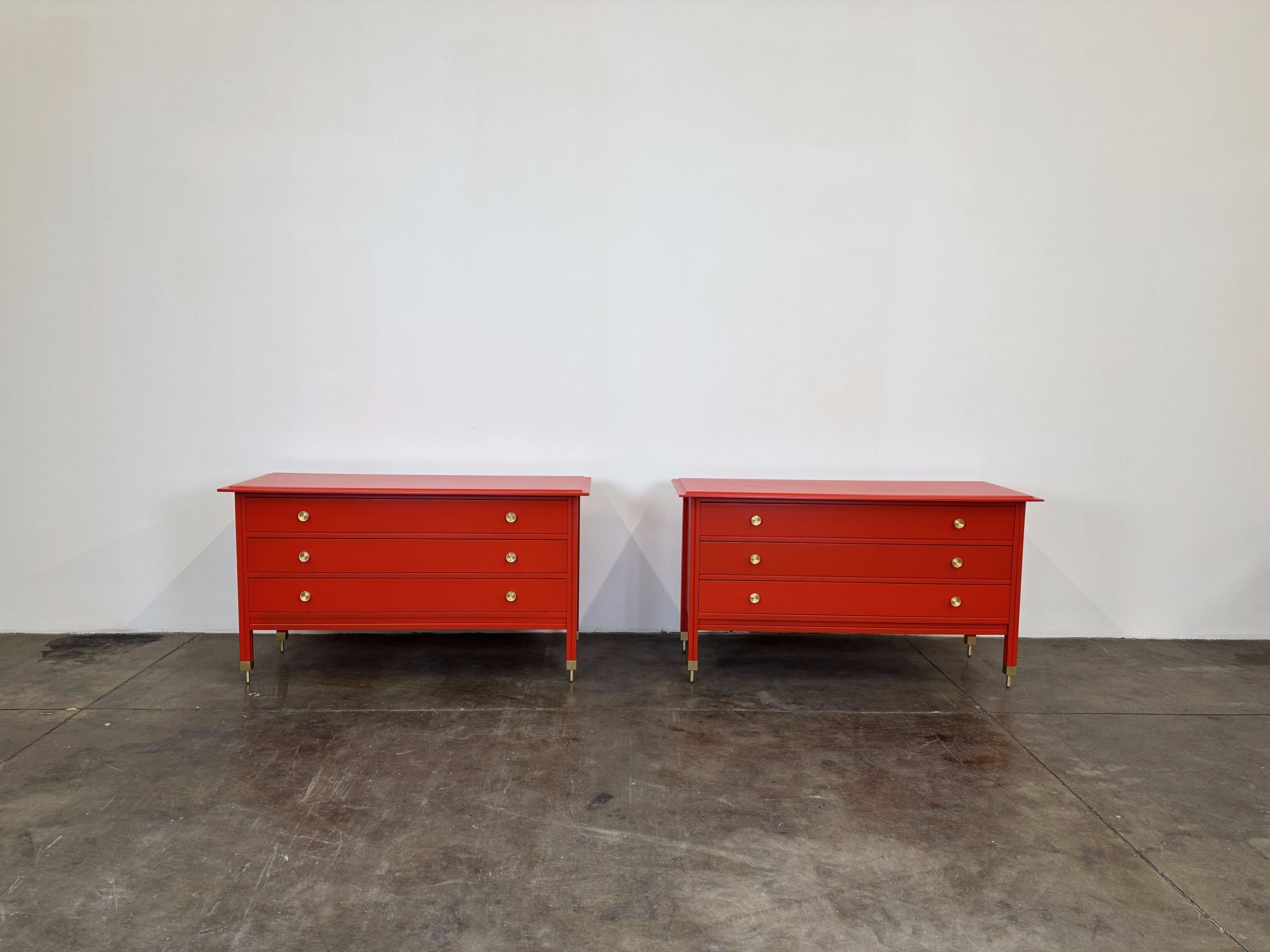 Mid-20th Century Mid-Century Red Chest of Drawer D154, Carlo de Carli for Sormani, 1963 For Sale