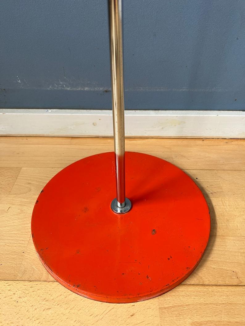 Mid Century Red Space Age Floor Lamp, 1970s For Sale 3