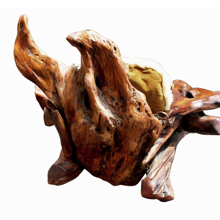 Midcentury Redwood Furniture Suite at 1stDibs