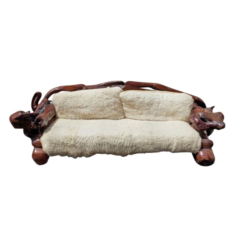 Midcentury Redwood Furniture Suite at 1stDibs redwood furniture for sale