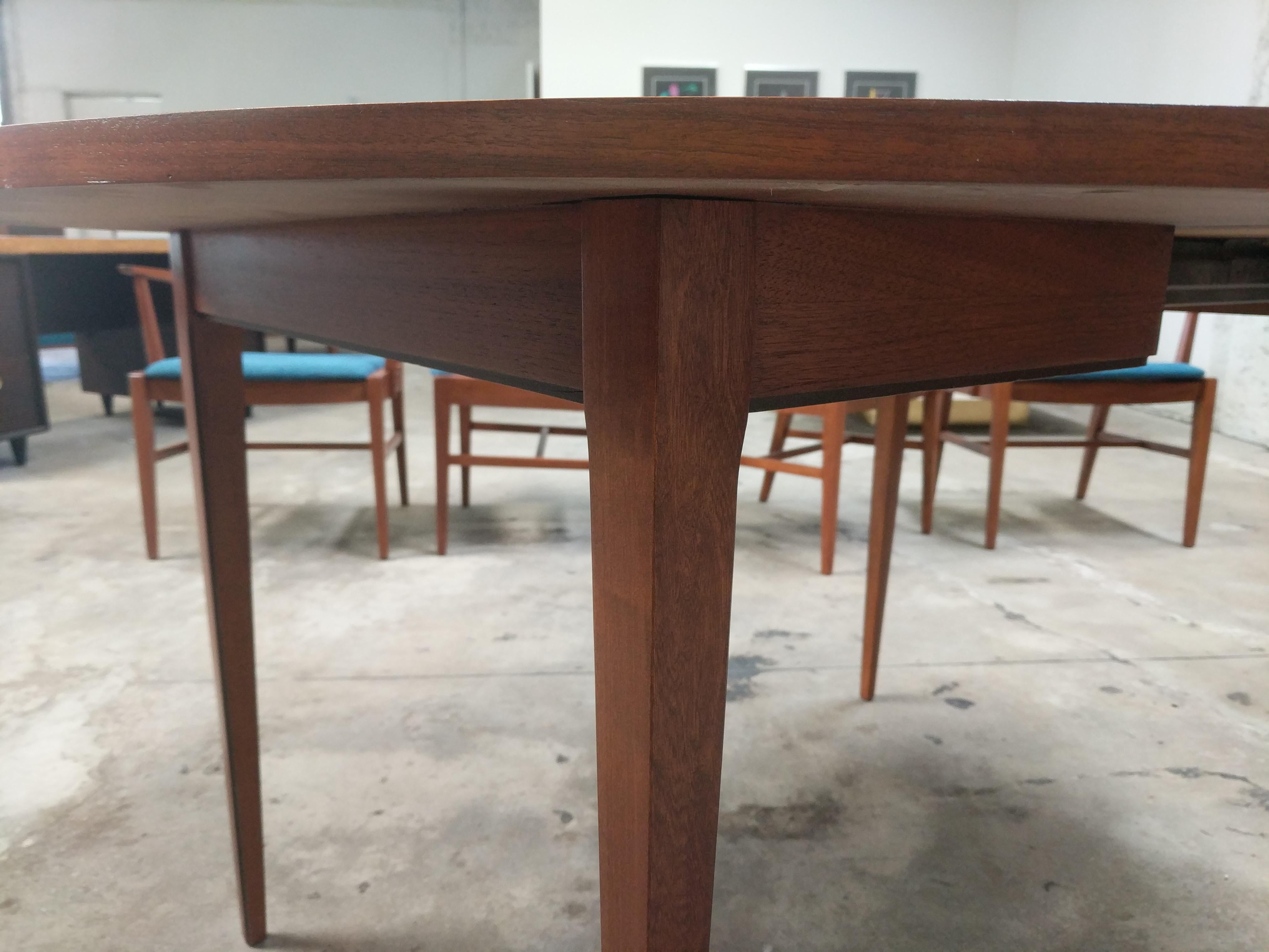 Midcentury Refinished and Reupholstered 