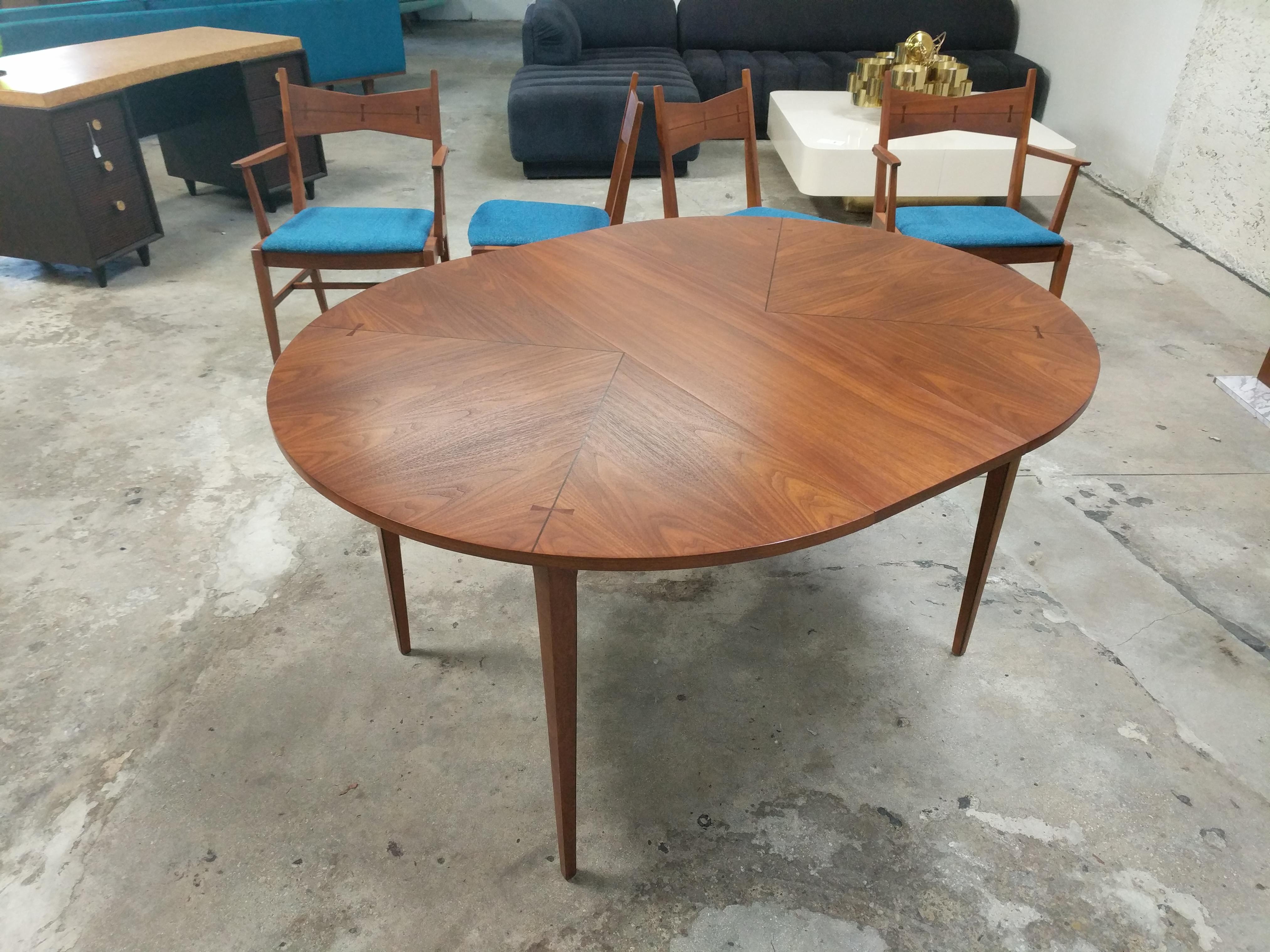 Midcentury Refinished and Reupholstered 