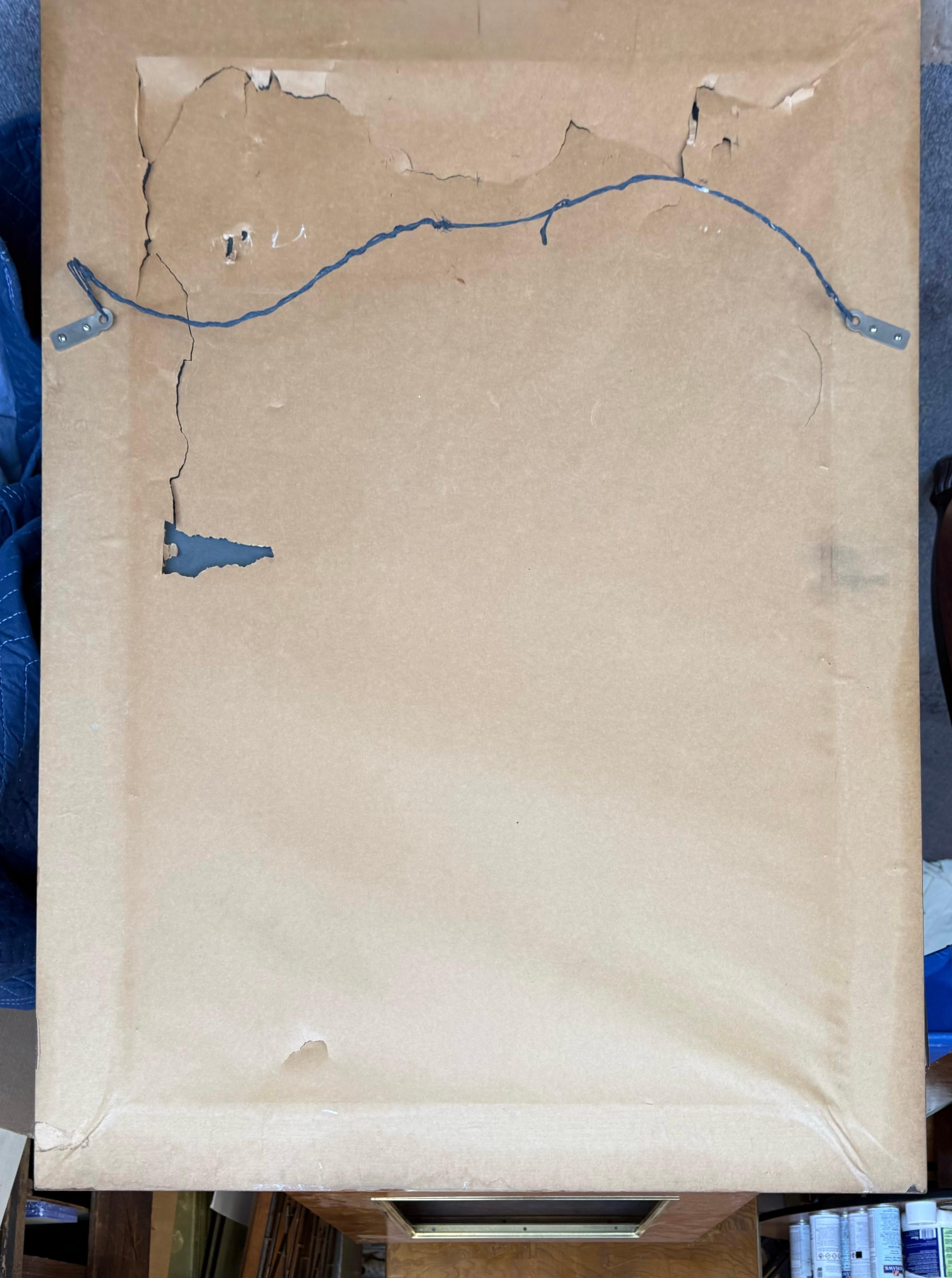 XX secolo Specchio da parete in finto bambù intagliato in stile Regency di metà secolo in vendita