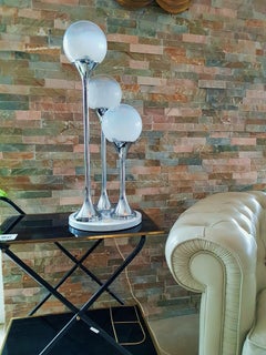 Midcentury Reggiani Table Lamp, Italy, 1965