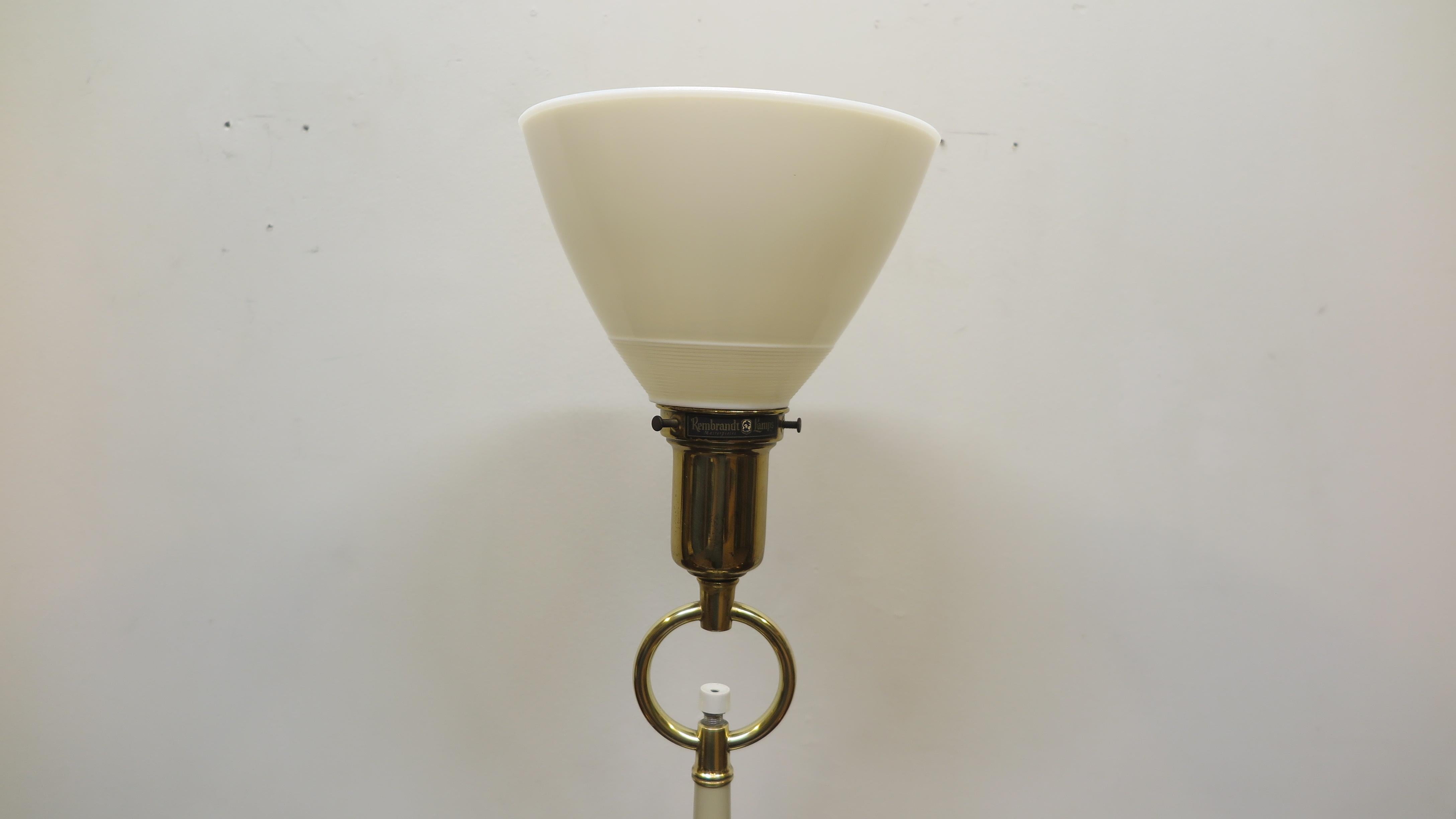Mid-Century Modern Mid Century Rembrandt Lamp  For Sale