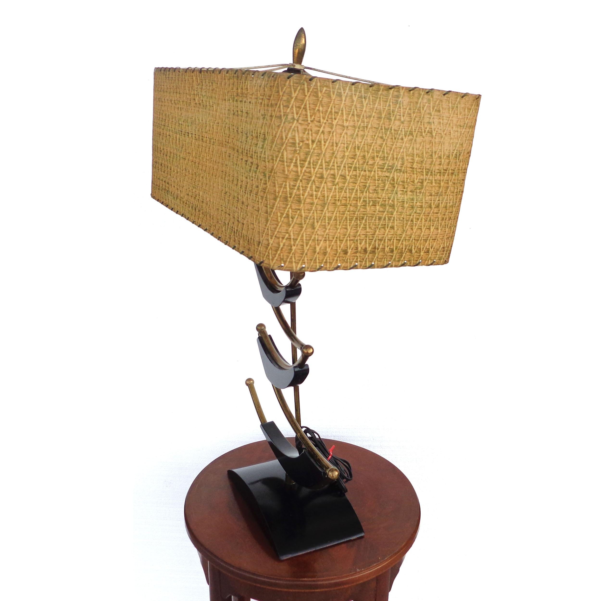 Acrylique Lampe Rembrandt du milieu du siècle dernier en vente