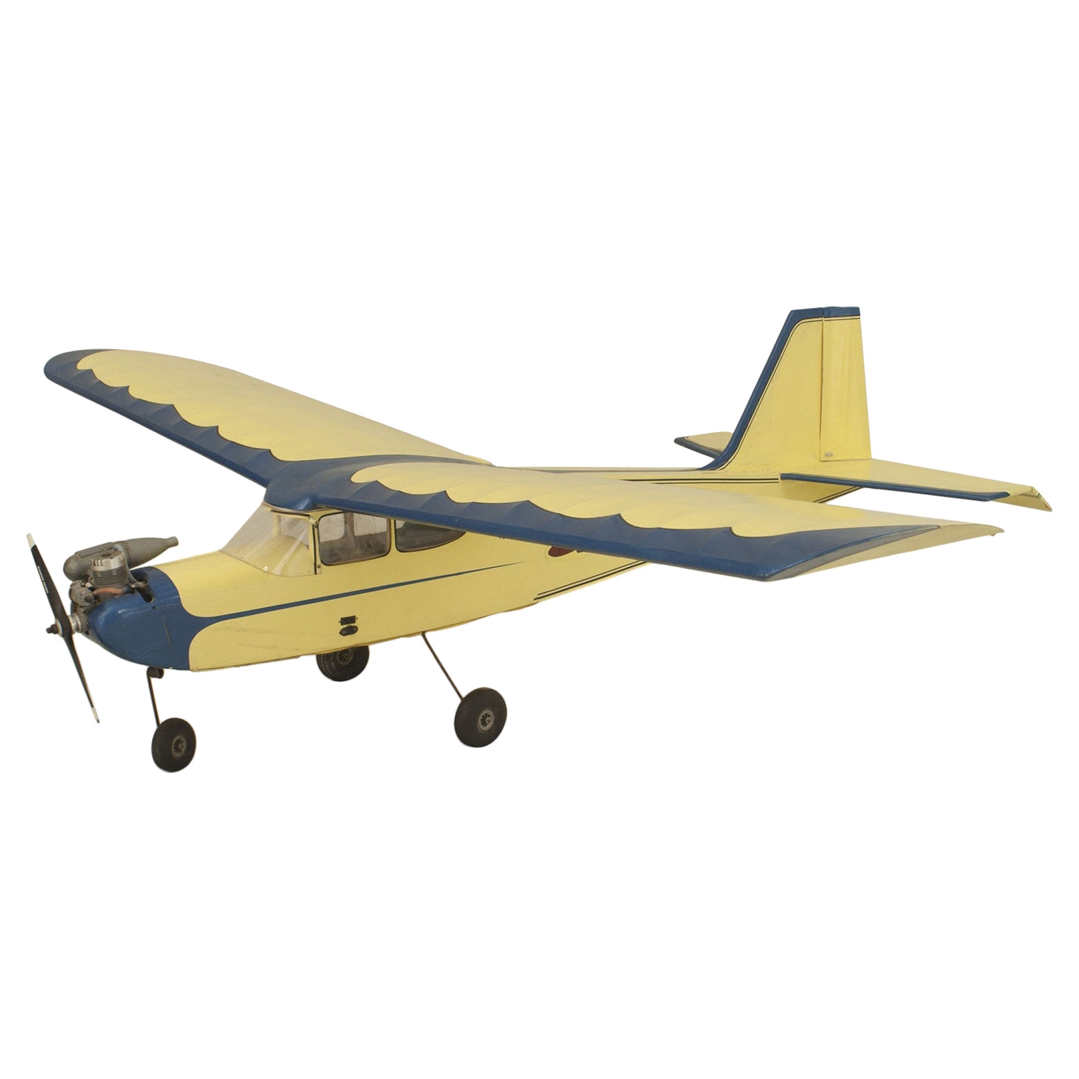 Mid-Century Remote Control Model Airplane