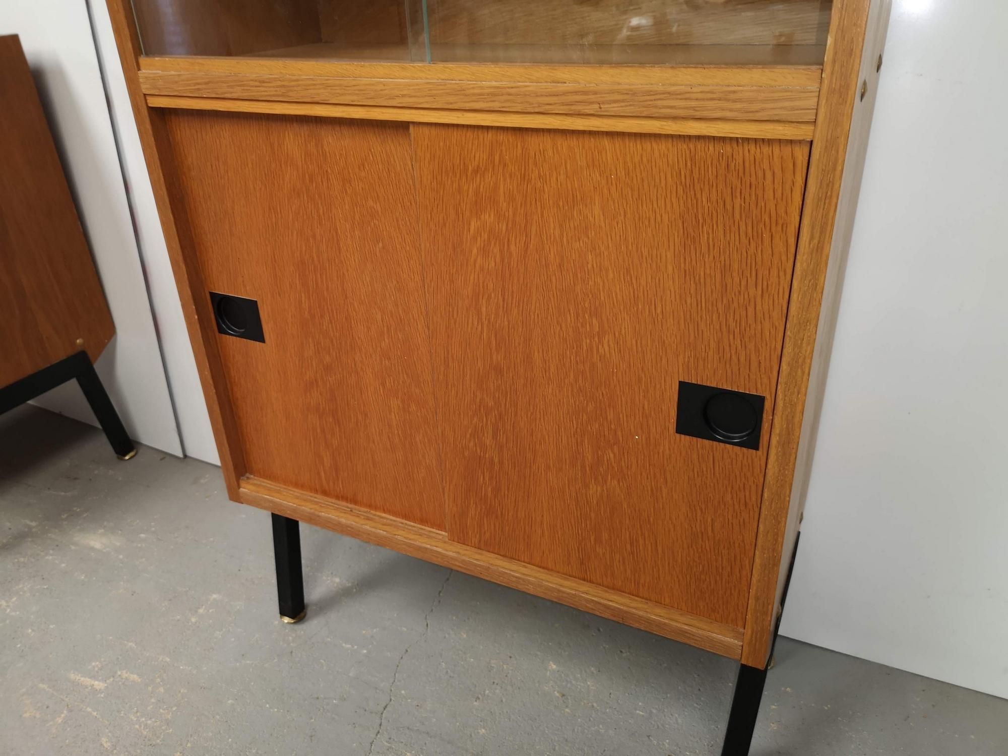 French Mid Century René Jean Caillette Bookcase