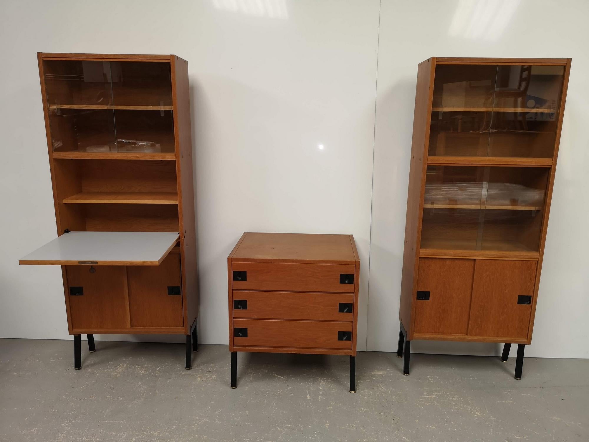 Mid-20th Century Mid Century René Jean Caillette Cabinet