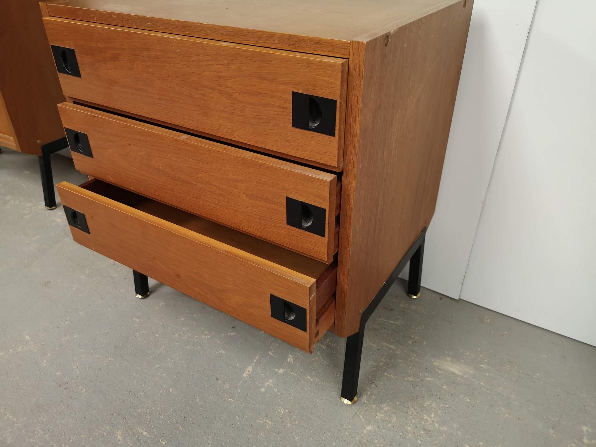 French Mid Century René Jean Caillette Chest of Drawers