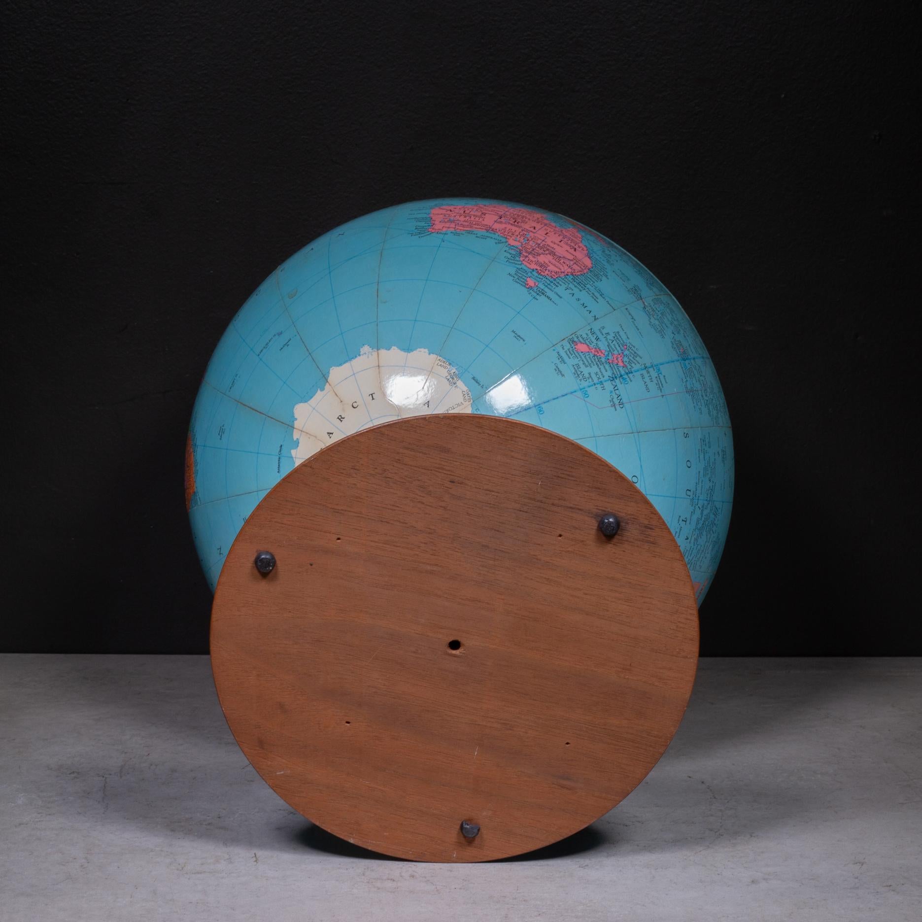 Mid-century Replogle 12 inch Globe c.1950 For Sale at 1stDibs