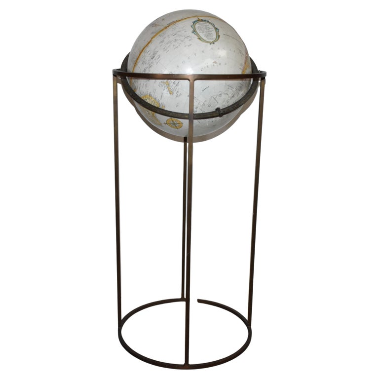 Mid-Century Replogle Globe in the Style of Paul McCobb For Sale at 1stDibs