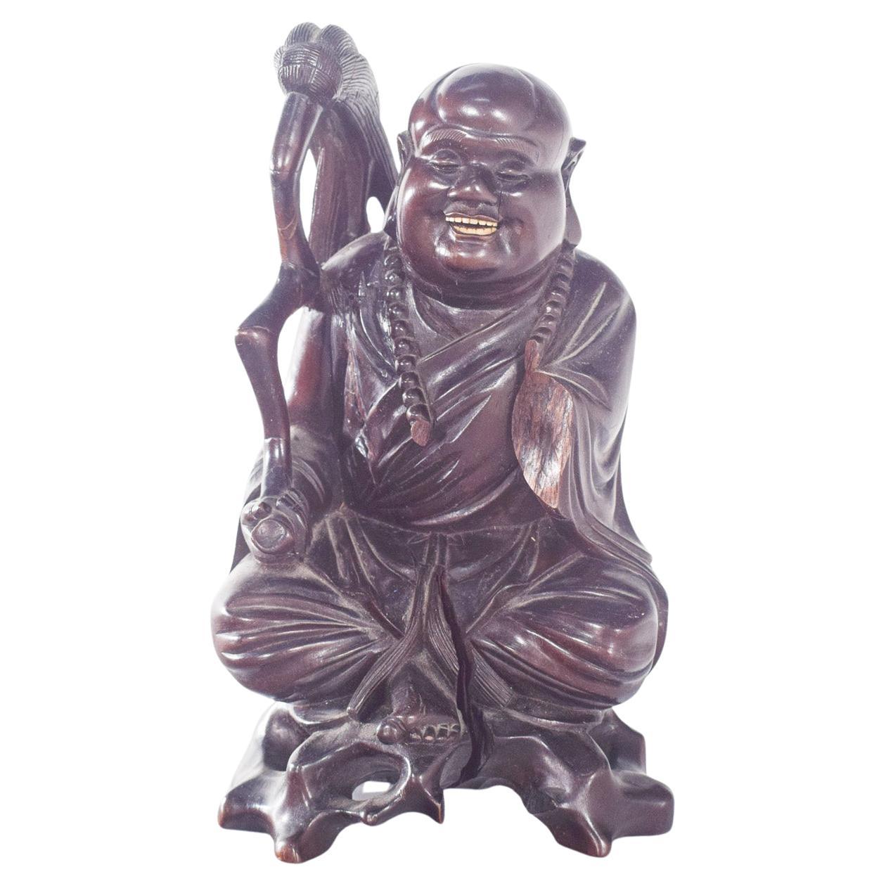 Harzskulptur von Budai aus der Mitte des Jahrhunderts