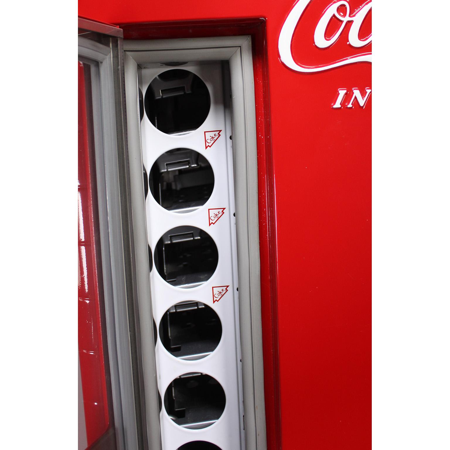 20th Century Mid-Century Restored Coca-Cola Soda Bottle 10¢ Vending Machine by Vendo C: 1956 For Sale