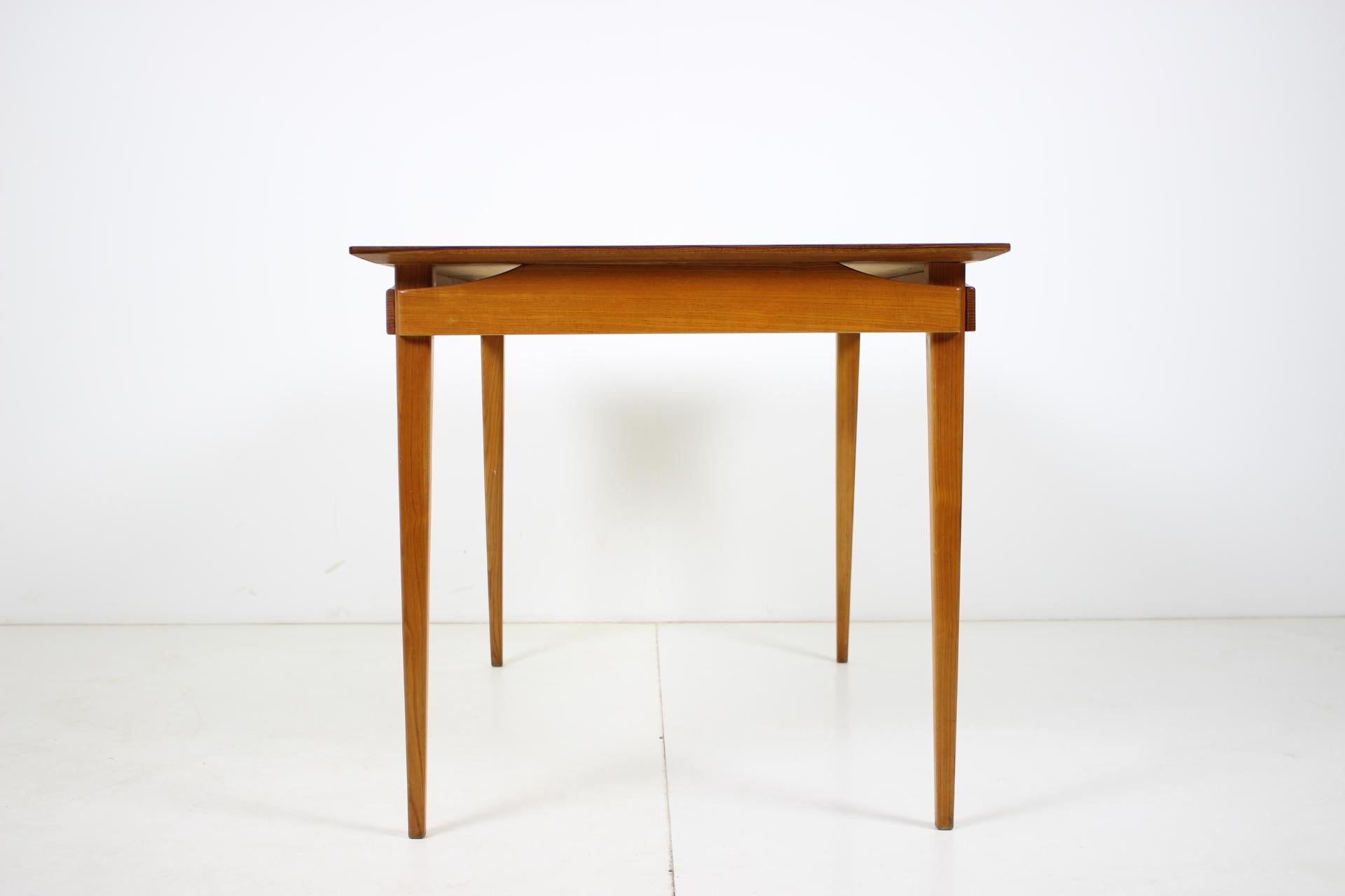 Mid-20th Century Midcentury Restored Dining Table by Dřevotvar, 1960s For Sale