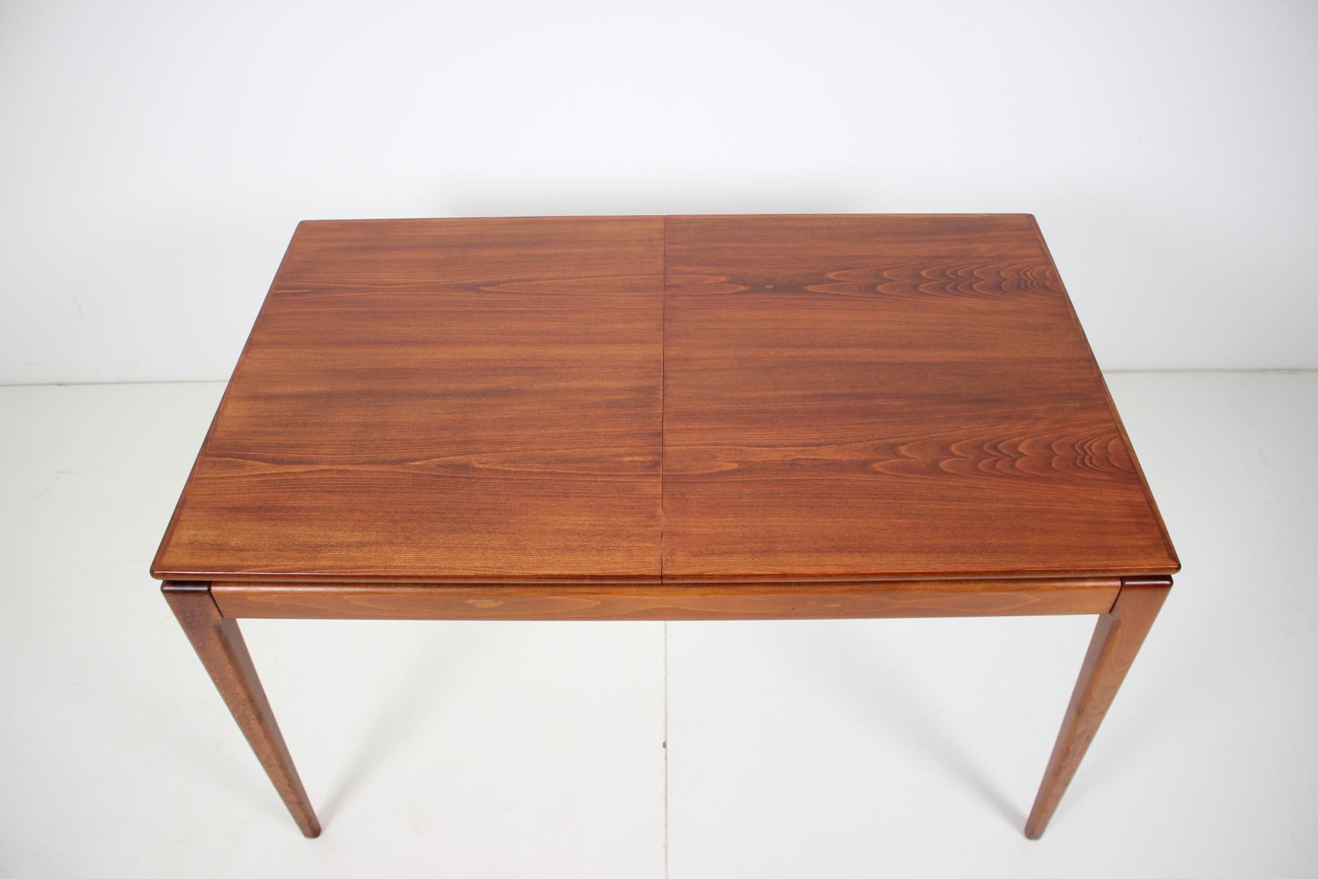 Mid-Century Modern Midcentury Restored Dining Table by Dřevotvar, 1970s