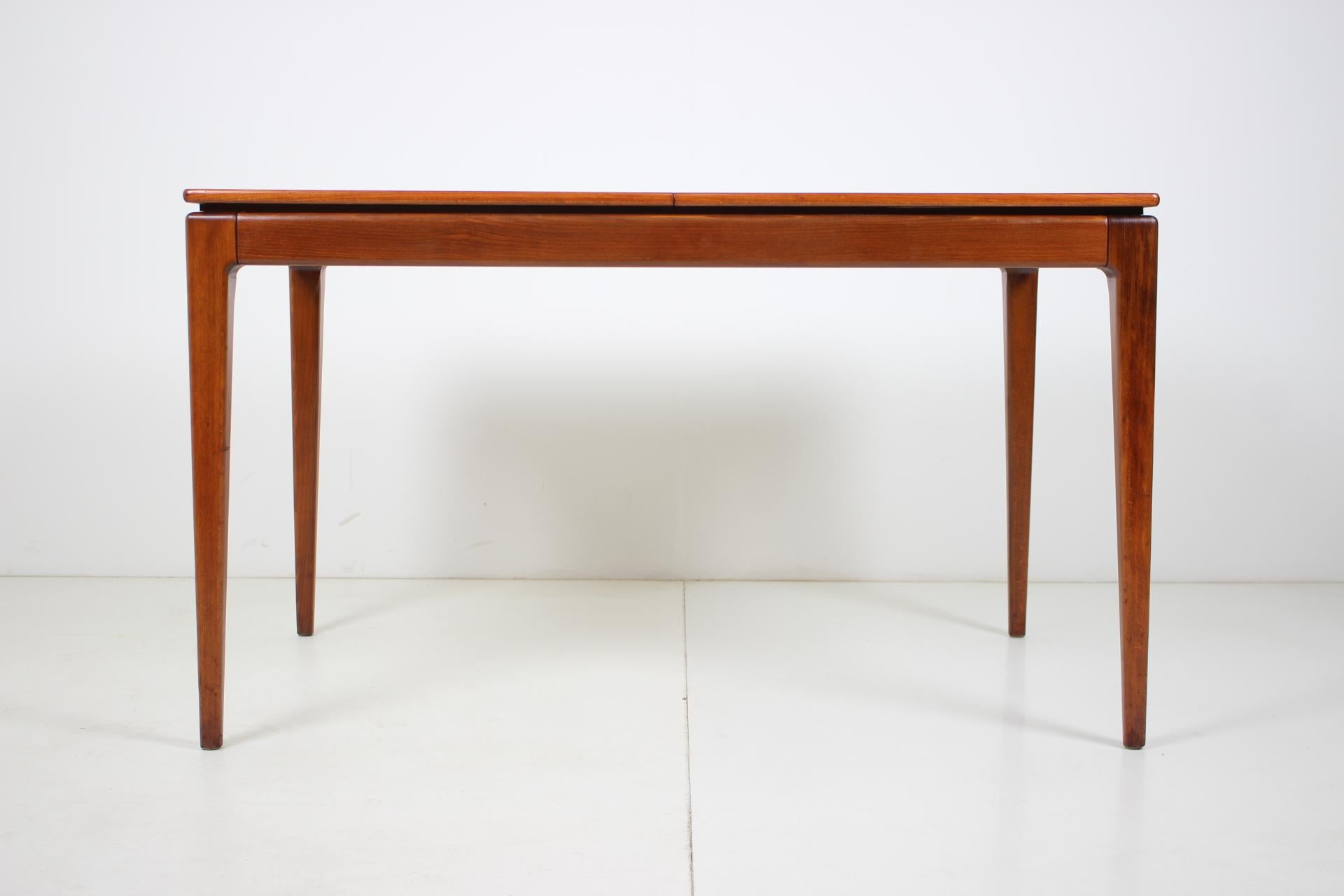 Wood Midcentury Restored Dining Table by Dřevotvar, 1970s