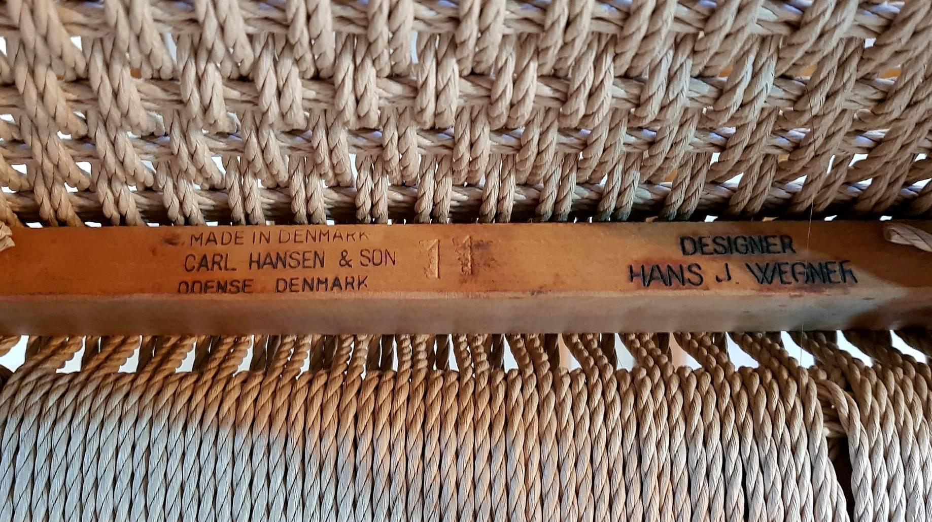 Danish Hans Wegner CH23 Chairs in Oak and Teak