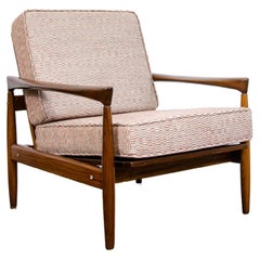 Mid-Century Restored Teak "Kolding" Lounge Chair by Erik Wørts for Ikea, 1960