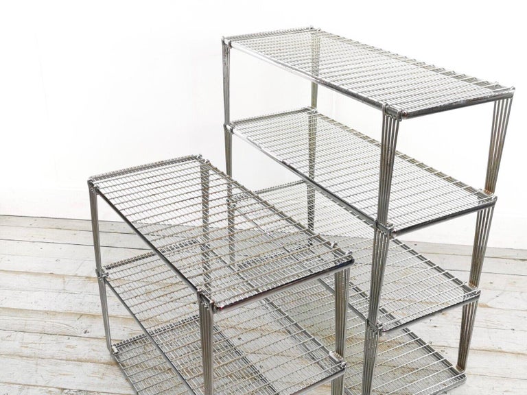 Midcentury Retail Shop Display Shelving For Sale at 1stDibs