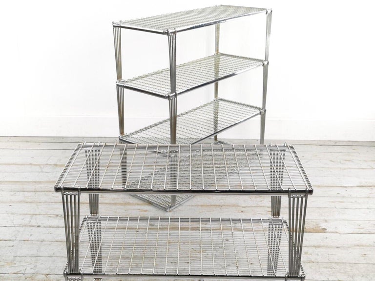 Midcentury Retail Shop Display Shelving For Sale at 1stDibs