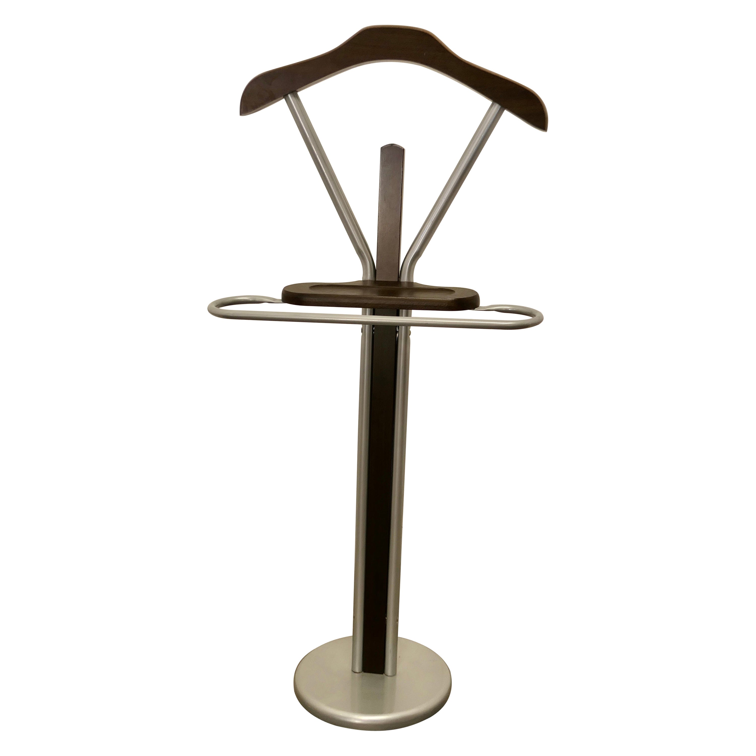 Mid-Century Retro Chic Gentleman’s Floor Standing Suit Hanger or Dumb Valet
