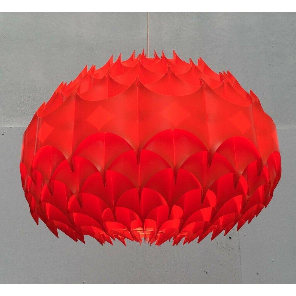 20th Century Mid-Century Rhythmik Pendant Lamp by Milanda Havlova for Vest Leuchten, 1960s For Sale