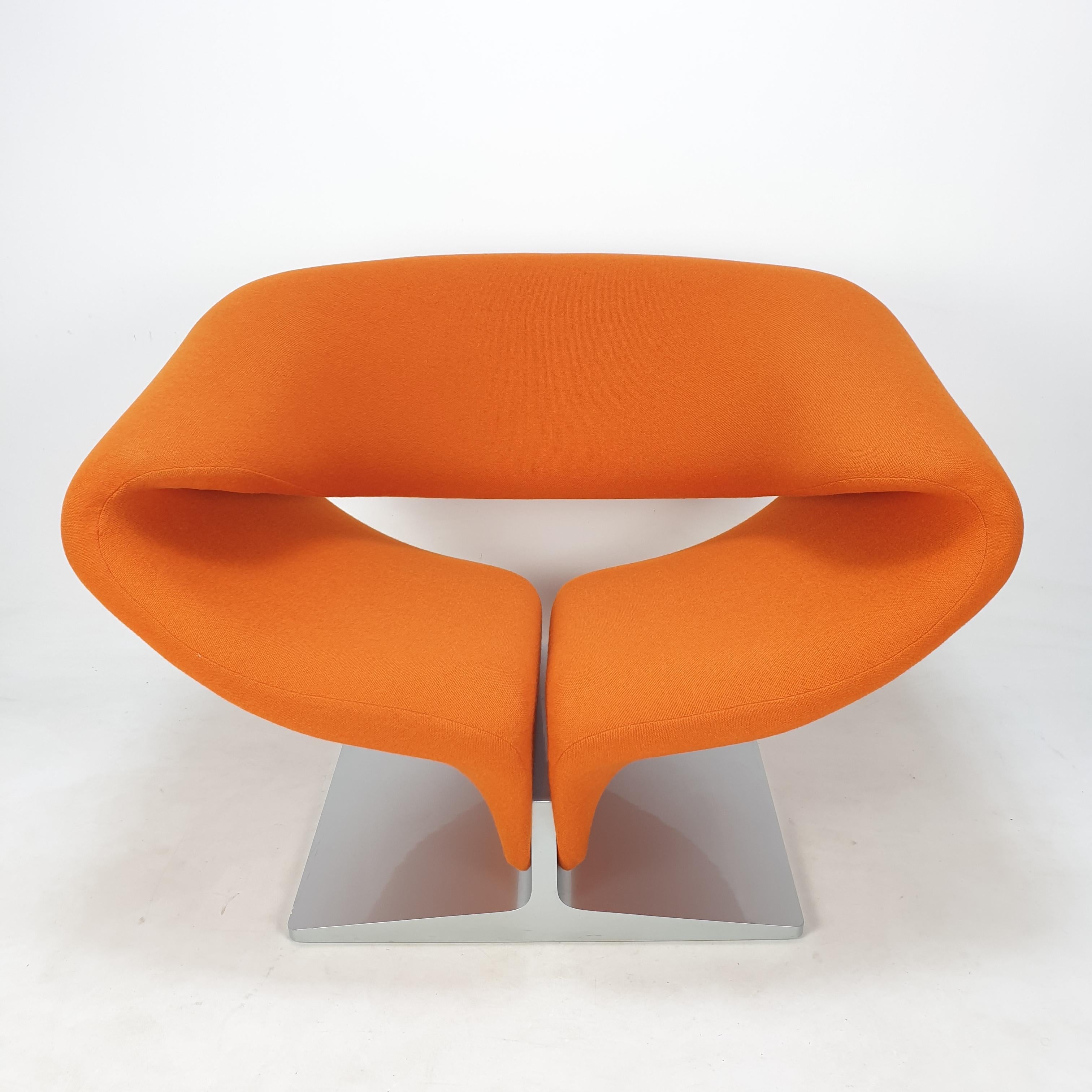 Mid-Century Ribbon Chair by Pierre Paulin for Artifort, 1960's In Good Condition In Oud Beijerland, NL