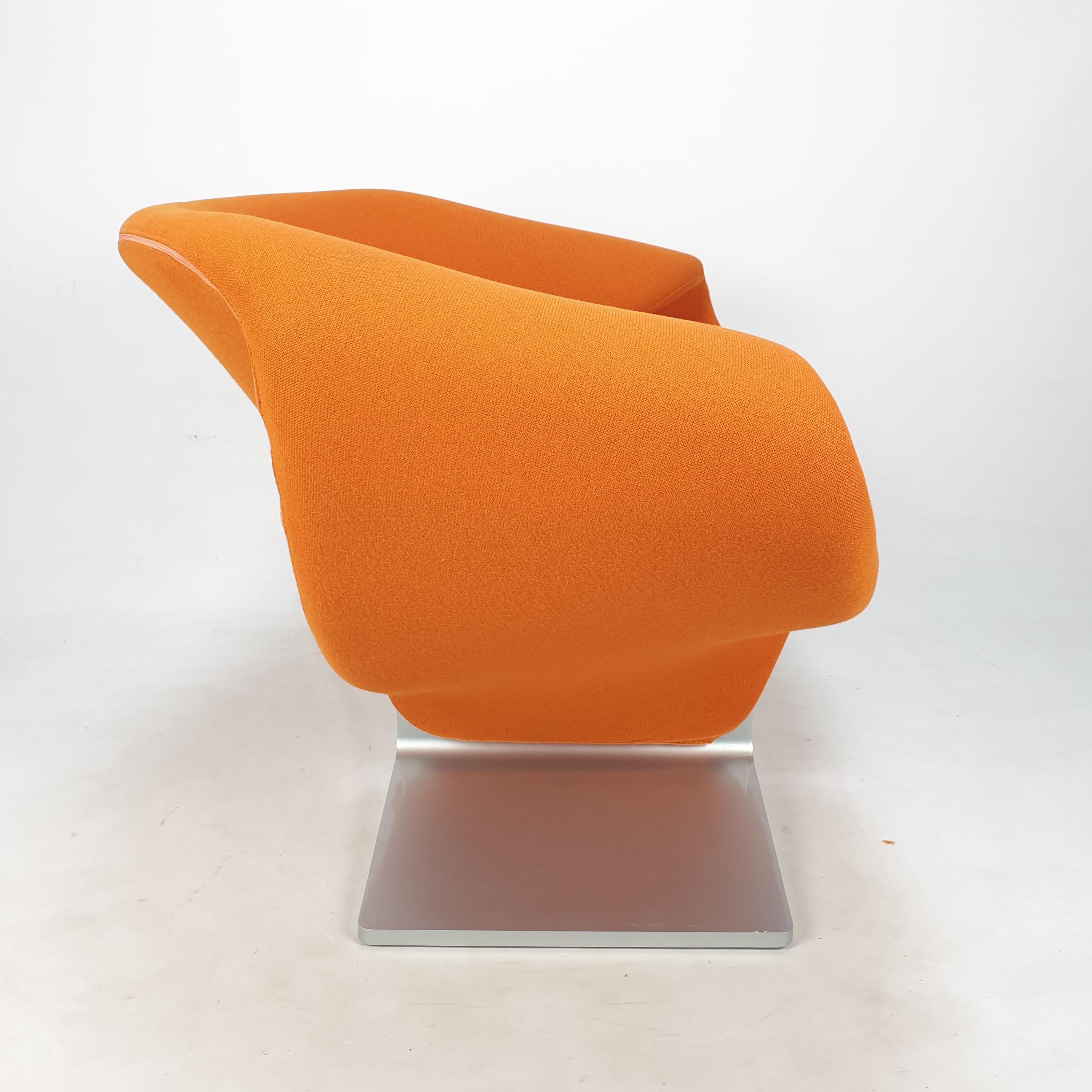 Fabric Mid-Century Ribbon Chair by Pierre Paulin for Artifort, 1960's