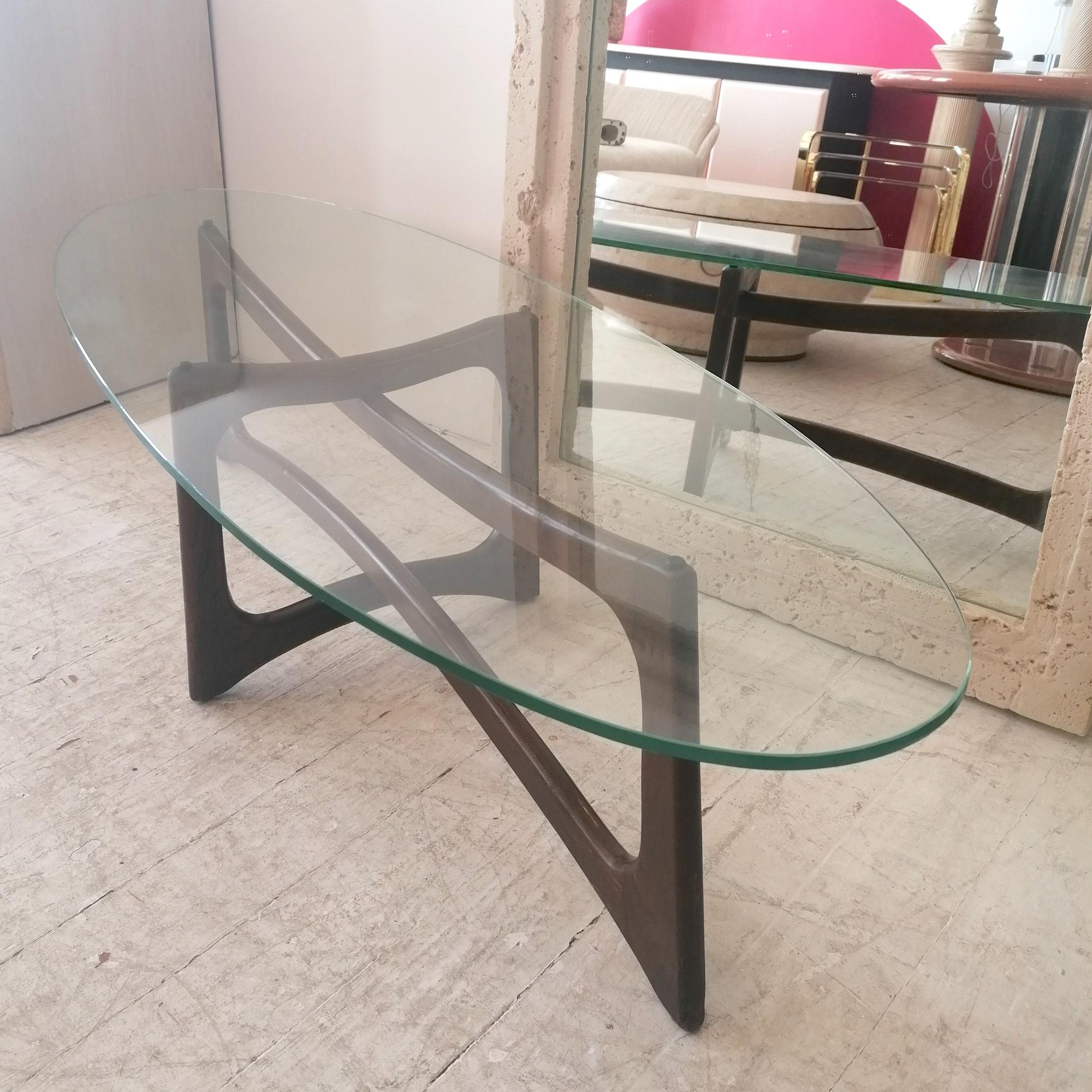 Mid century Ribbon coffee table by Adrian Pearsall, Craft Associates USA 1960s 1