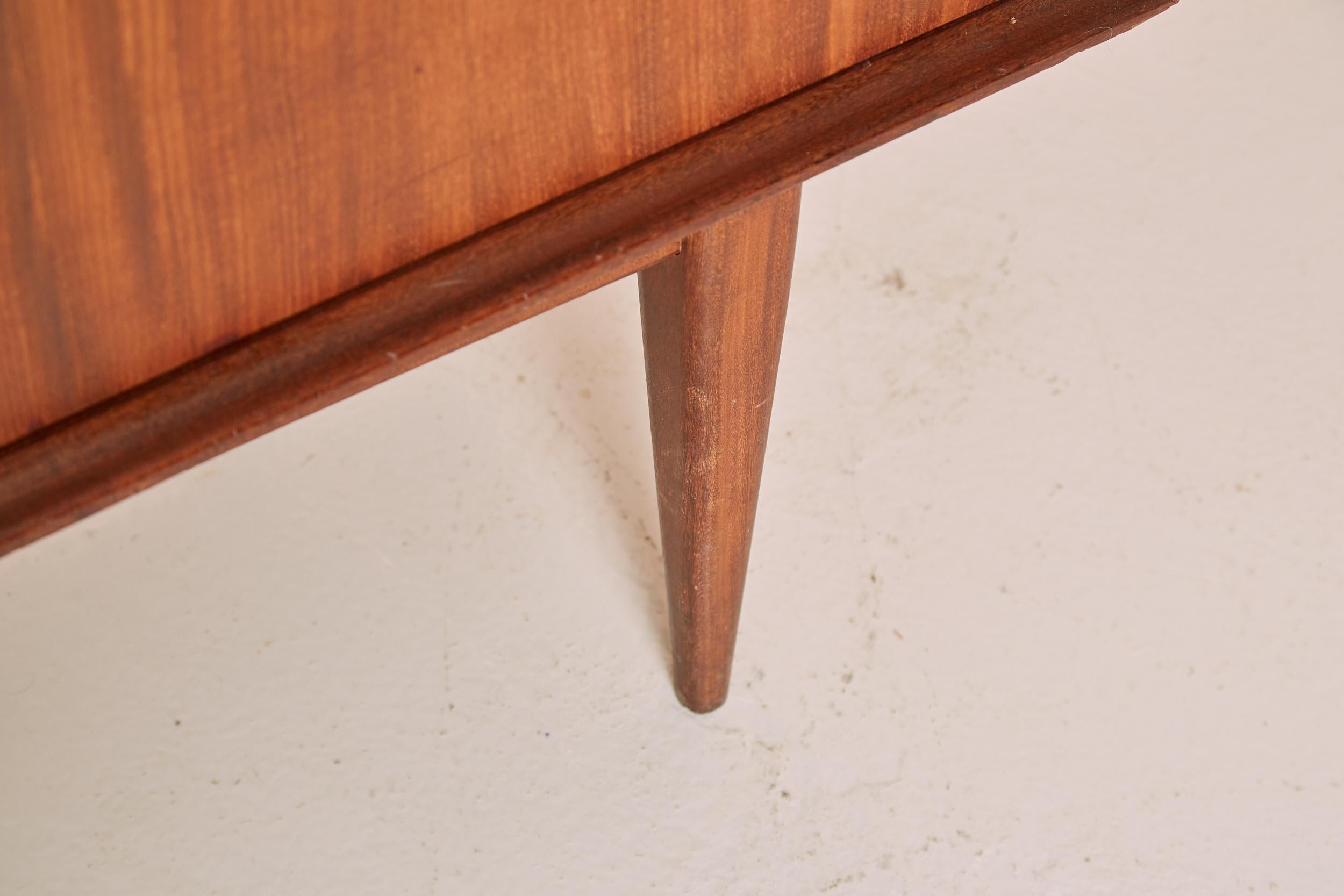 Mid Century Richard Hornby For Heals, Fyne Ladye Sideboard Credenza In Afromosia 9