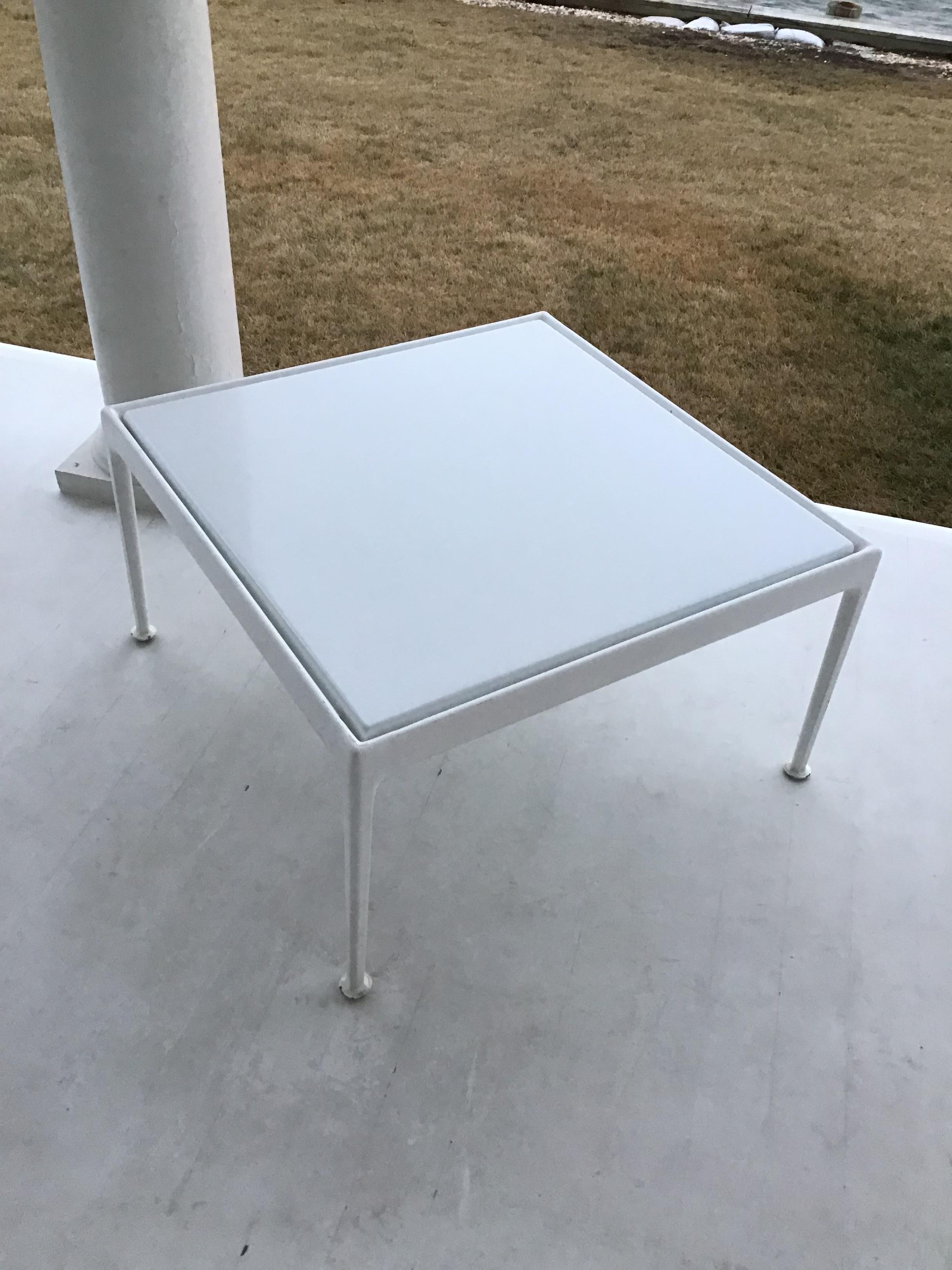 Mid Century Richard Schultz Outdoor Kaffee oder  Beistelltisch im Angebot 10