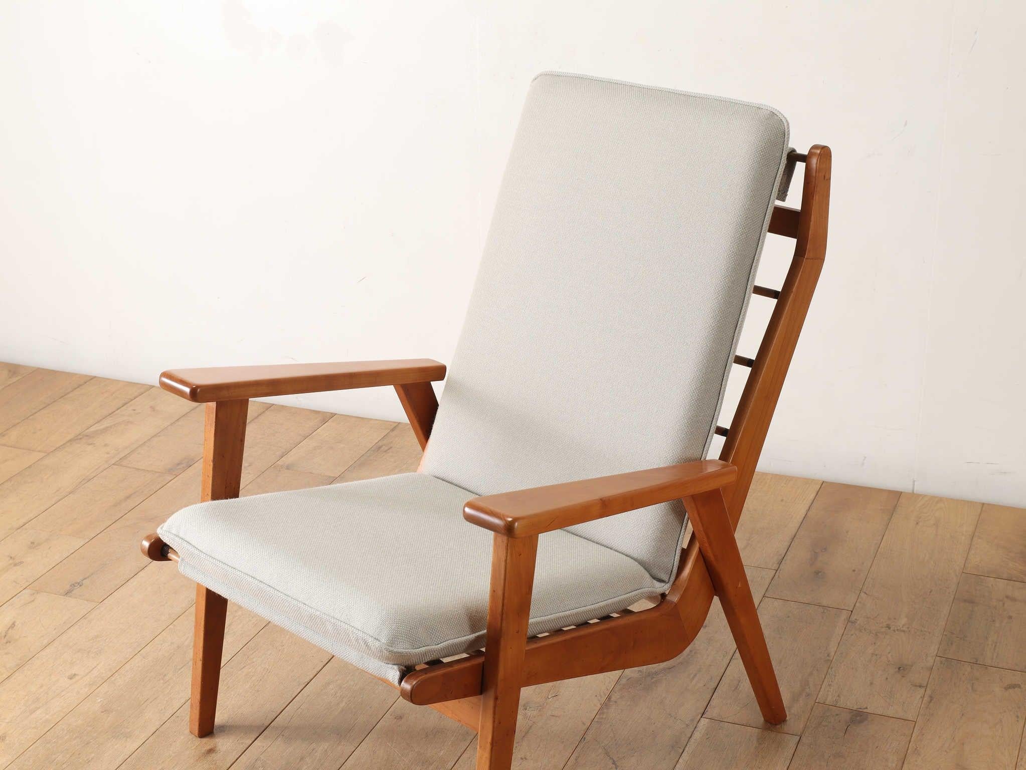 Mid-Century Rob Parry Style Dutch Lounge Chair In Good Condition In Shibuya-ku, 13