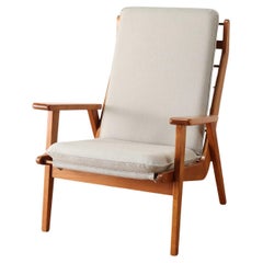 Chaise longue hollandaise du milieu du siècle de style Rob Parry