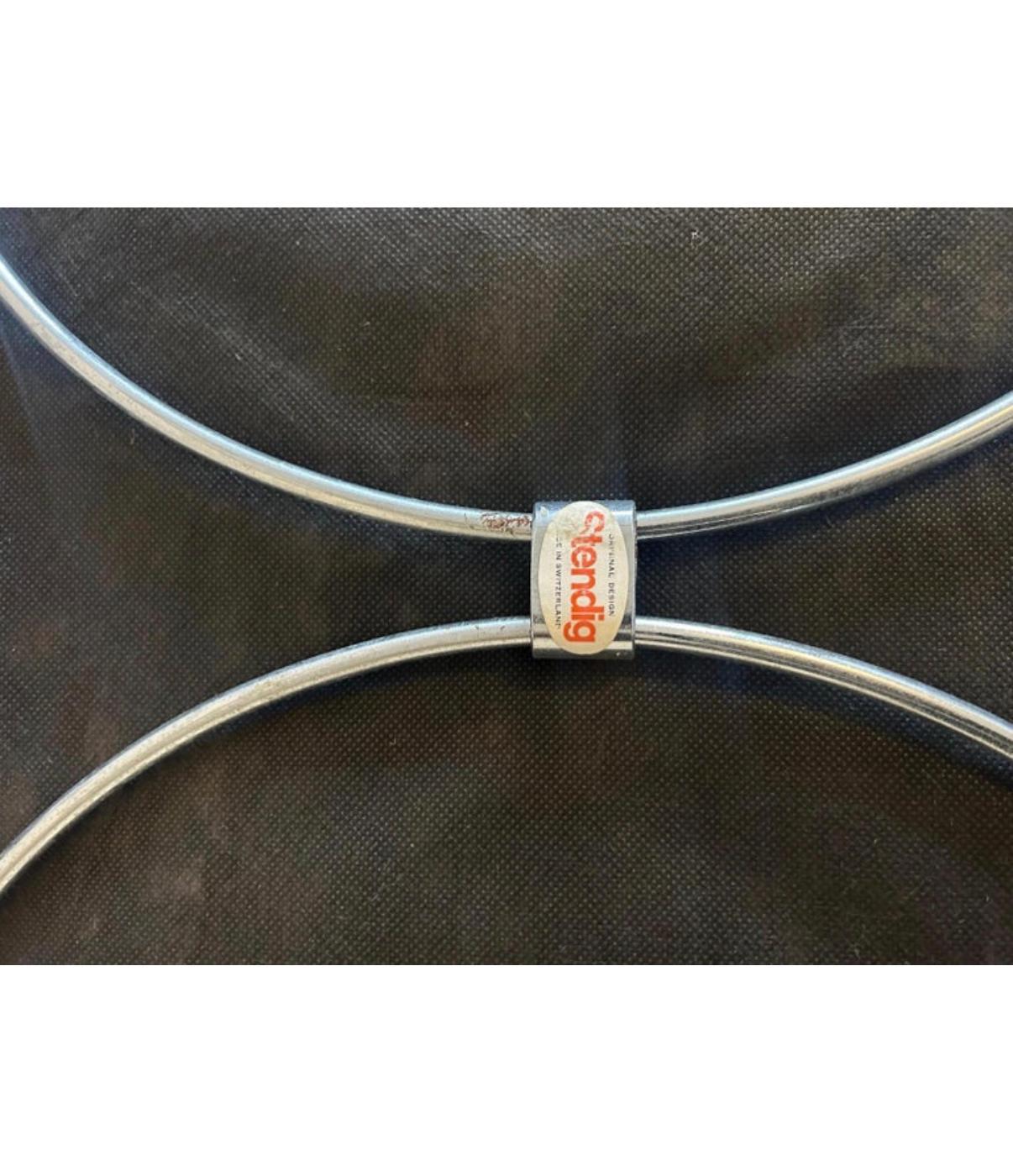 Mitte des Jahrhunderts Robert Haussmann für Stendig RH-304 De Sede-Stühle, 6er-Set (Wildleder) im Angebot