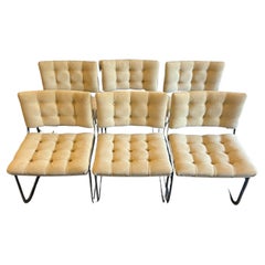 Mid Century Robert Haussmann for Stendig RH-304 De Sede Chairs Set of 6