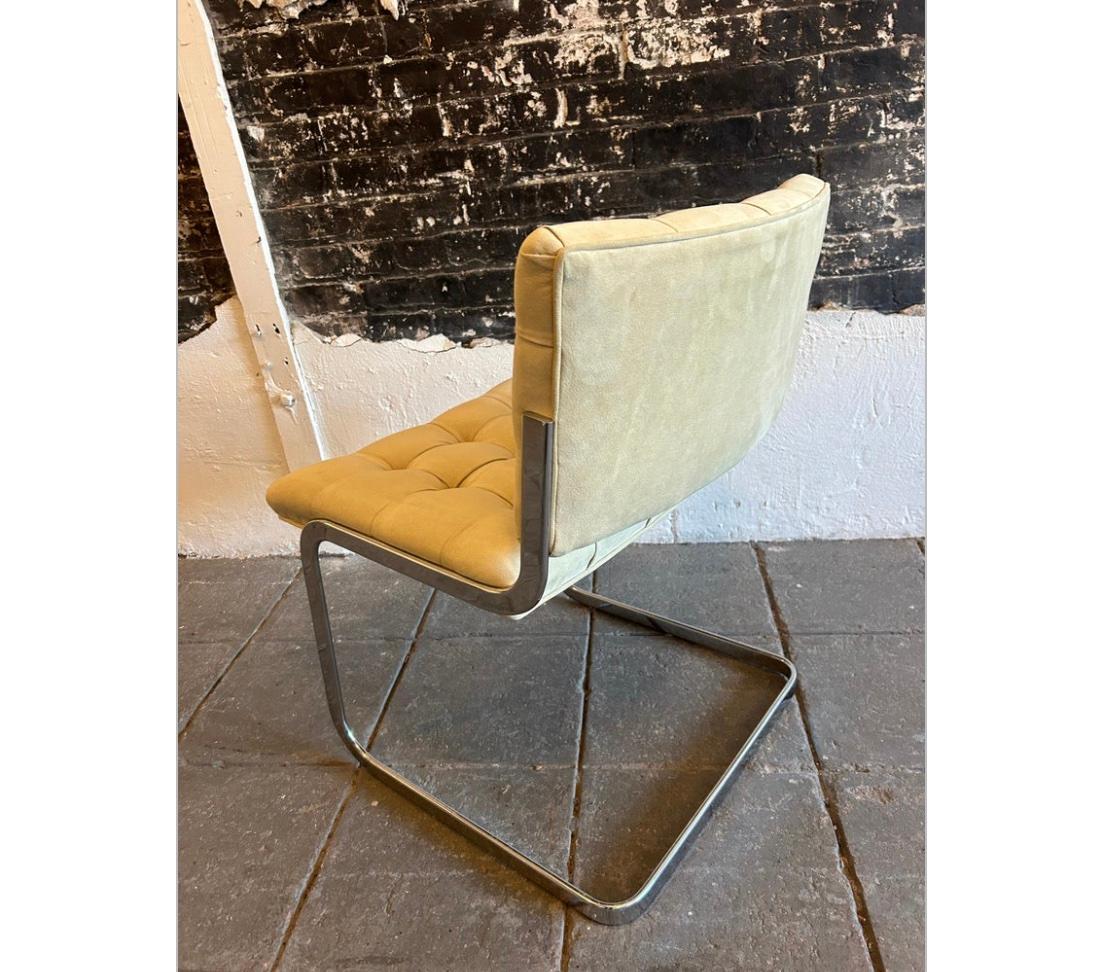 Mid Century Robert Haussmann for Stendig RH-304 De Sede Chairs Set of 8 In Good Condition In BROOKLYN, NY