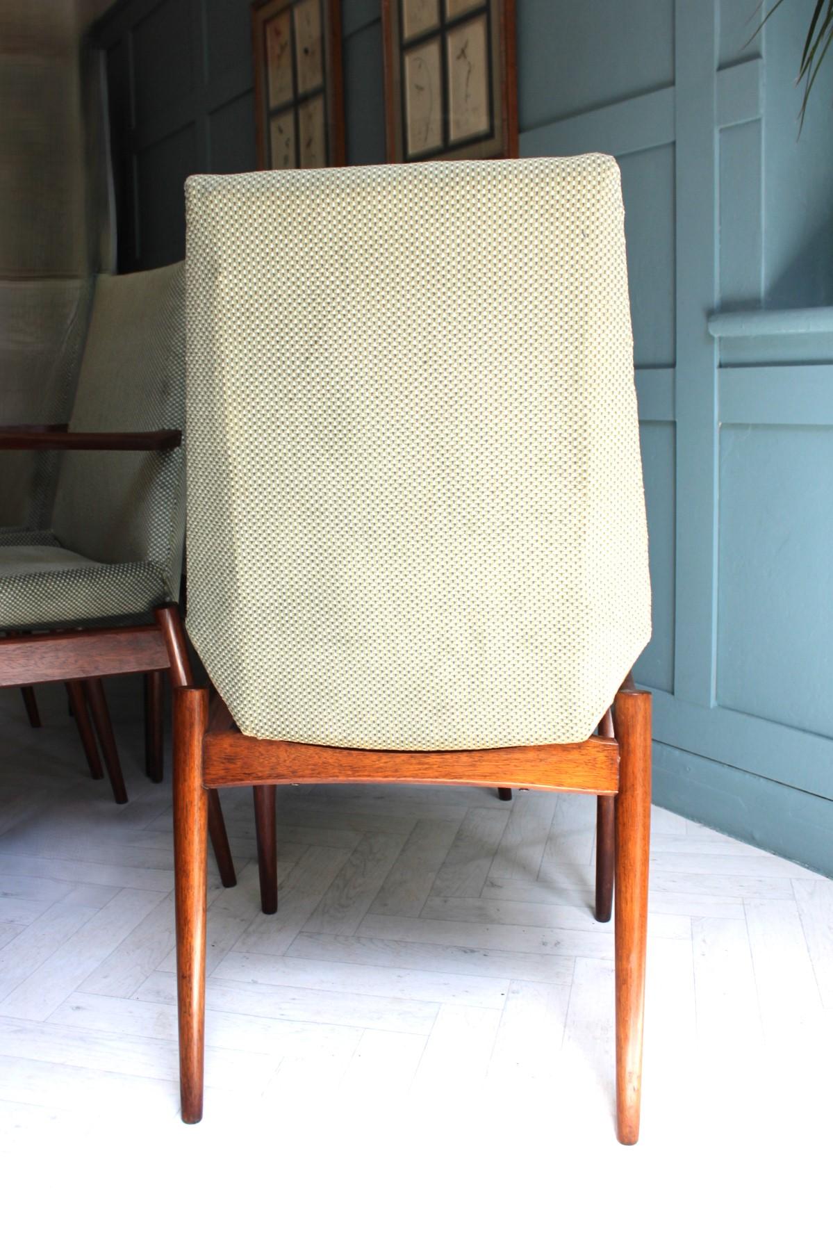 Mid Century Robert Heritage Dining Chairs By Archie Shine For Sale 4