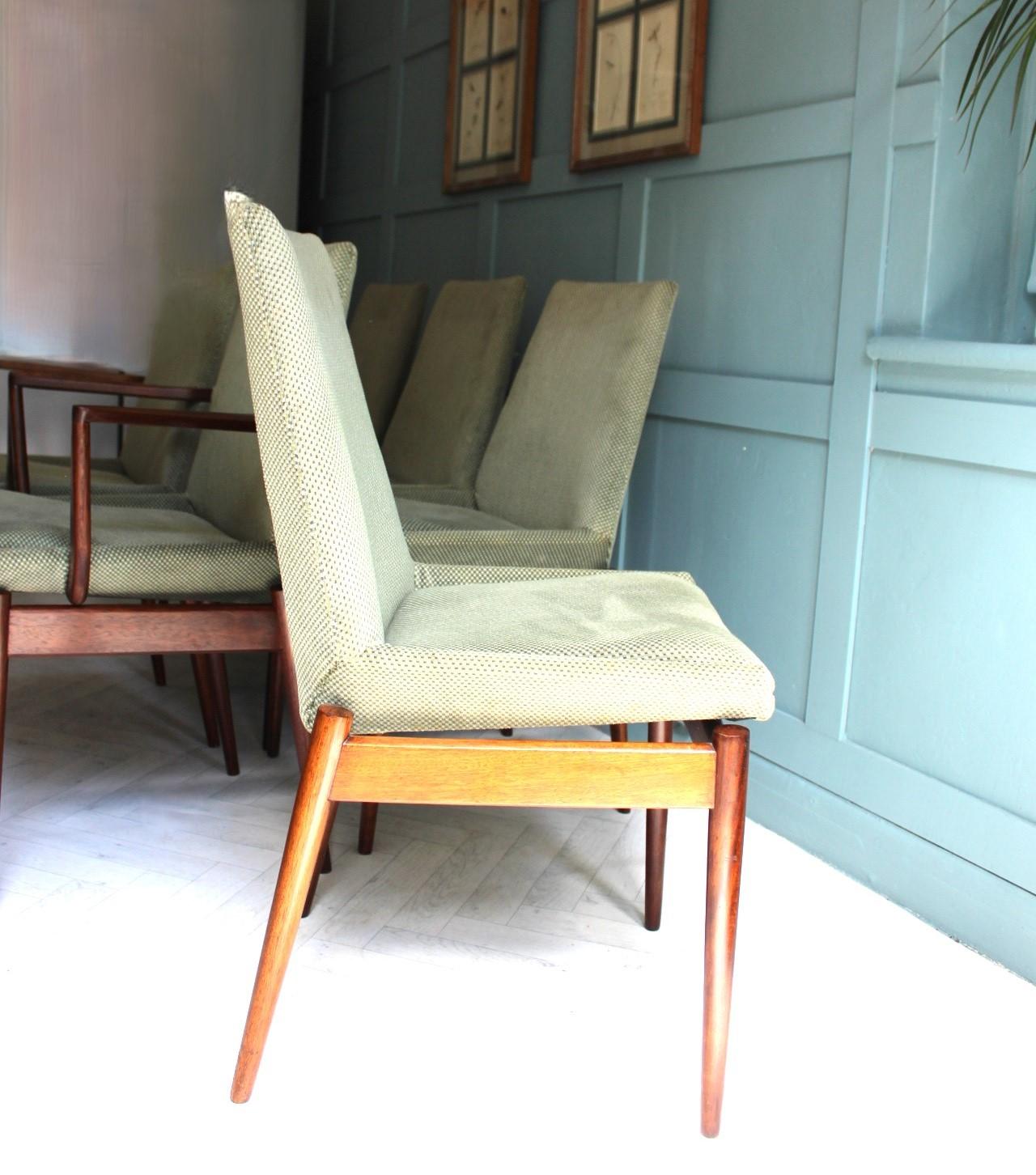 Mid Century Robert Heritage Dining Chairs By Archie Shine For Sale 5