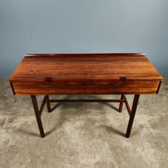 Mid Century Robert Heritage For Archie Shine Rosewood Console Table/Desk Vintage