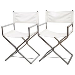Midcentury Robert Kjer Jakobsen for Virtue Brothers Director Chairs, circa 1960