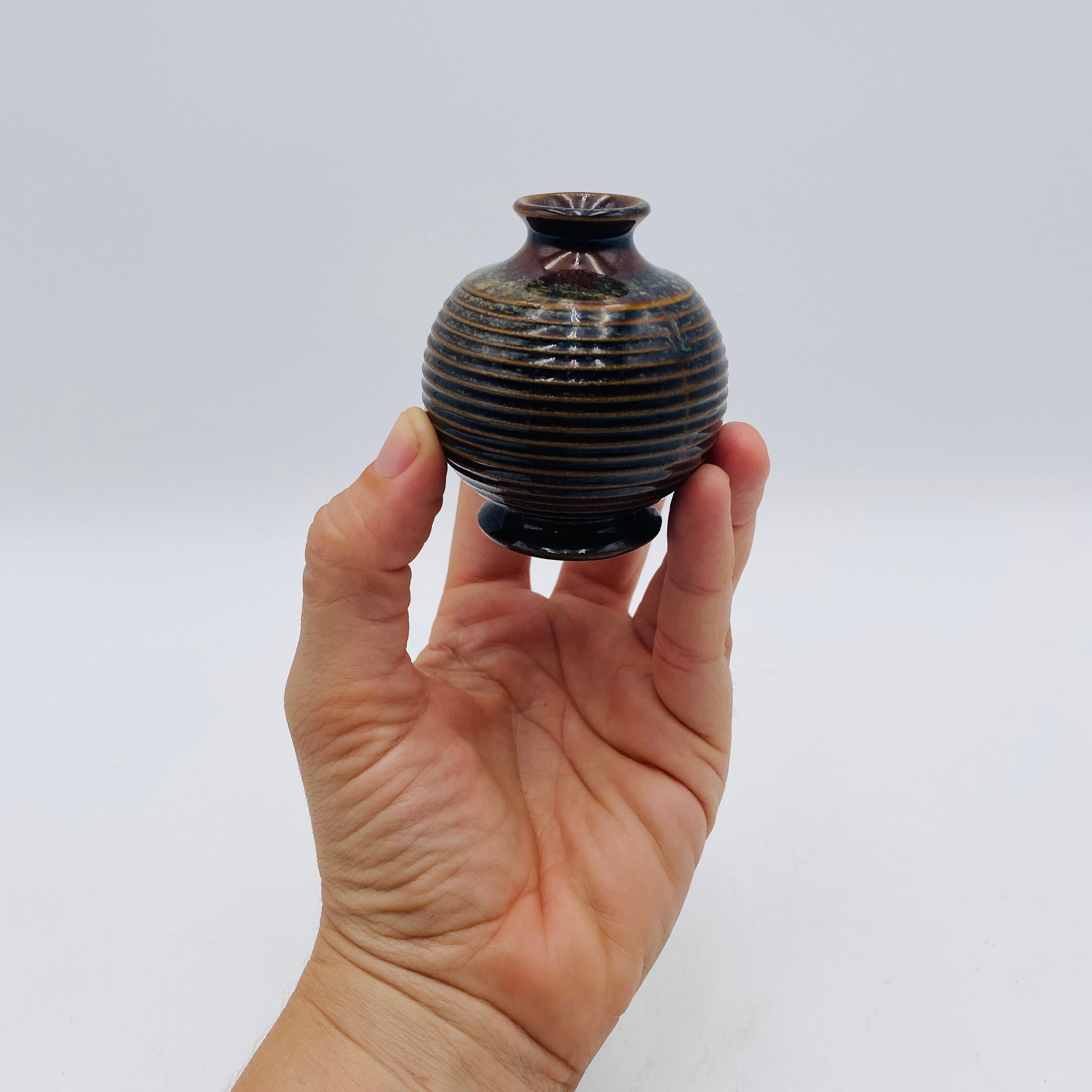 Mitte des Jahrhunderts Robert Maxwell Unkraut Topf Vase im Zustand „Gut“ im Angebot in San Juan Capistrano, CA