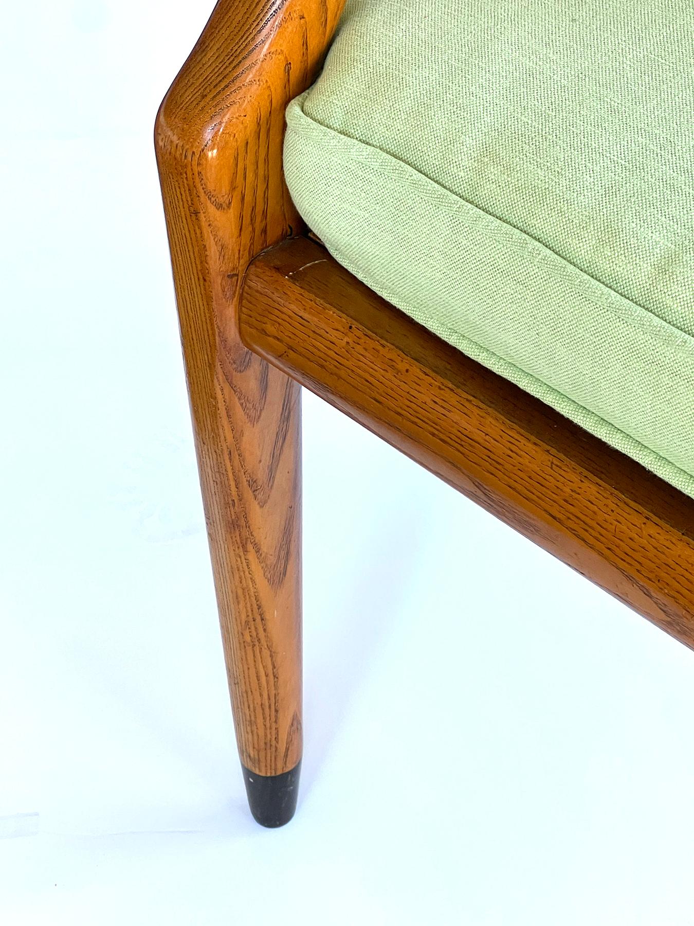 Sedia Grand Haven del metà del secolo scorso di Jack Van der Molen per Jamestown Oak Open Desk/ In condizioni buone in vendita a San Francisco, CA