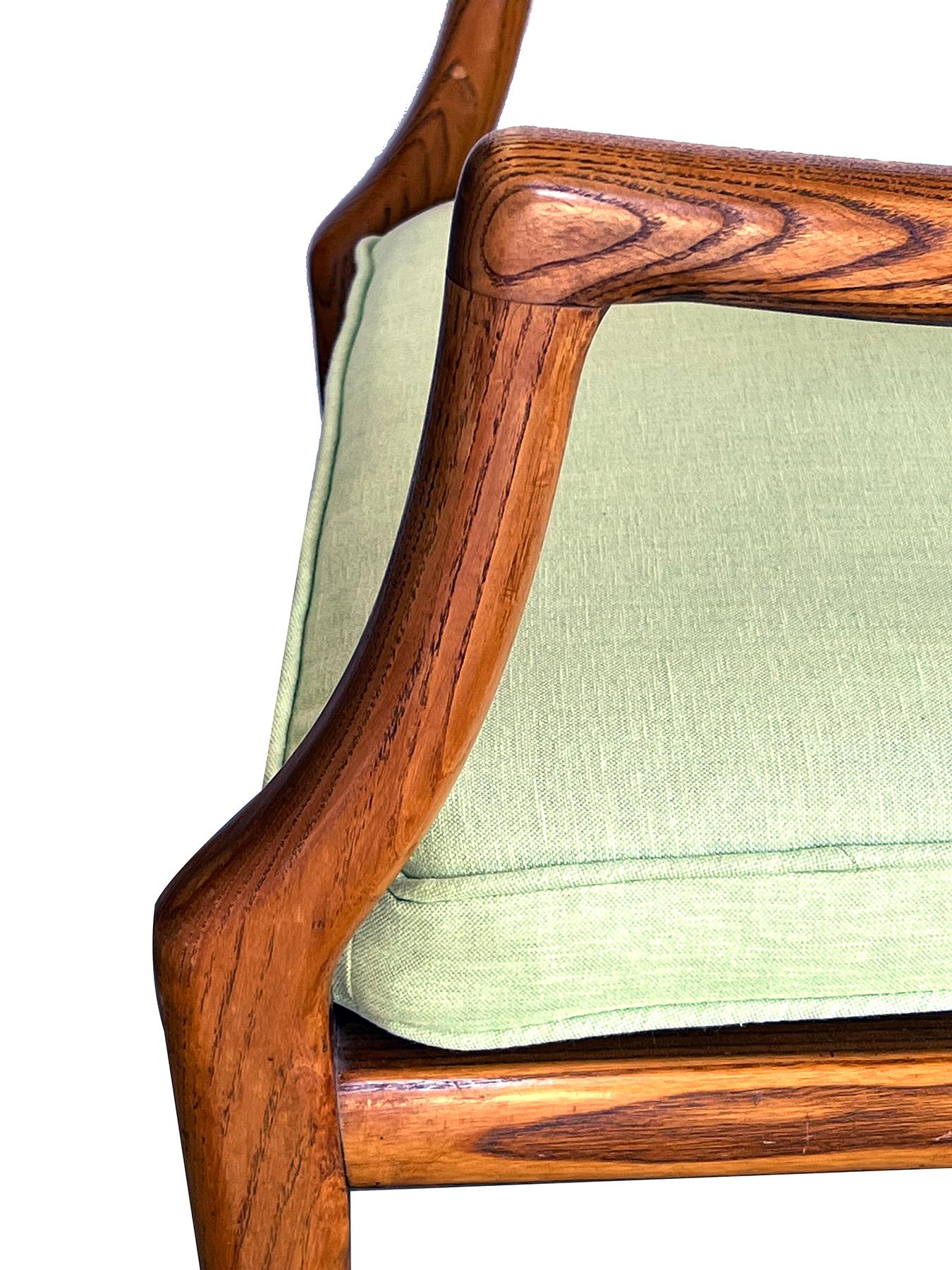 Metà XX secolo Sedia Grand Haven del metà del secolo scorso di Jack Van der Molen per Jamestown Oak Open Desk/ in vendita