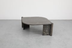 Mid-Century Roche Bobois Attributed Cat’s Eye Natural Stone Coffee Table