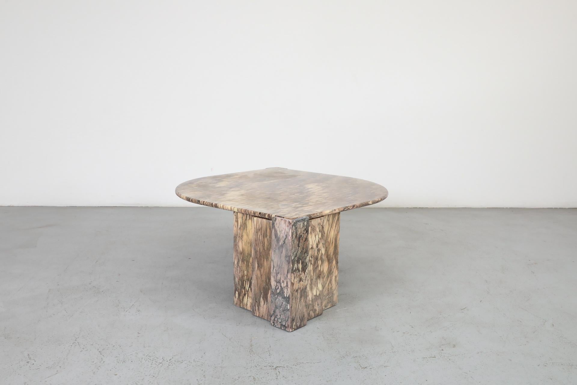 Mid-Century Modern Table basse en quartzite 