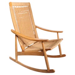 Rocking Chair d'après Hans Wegner c 1950/60's