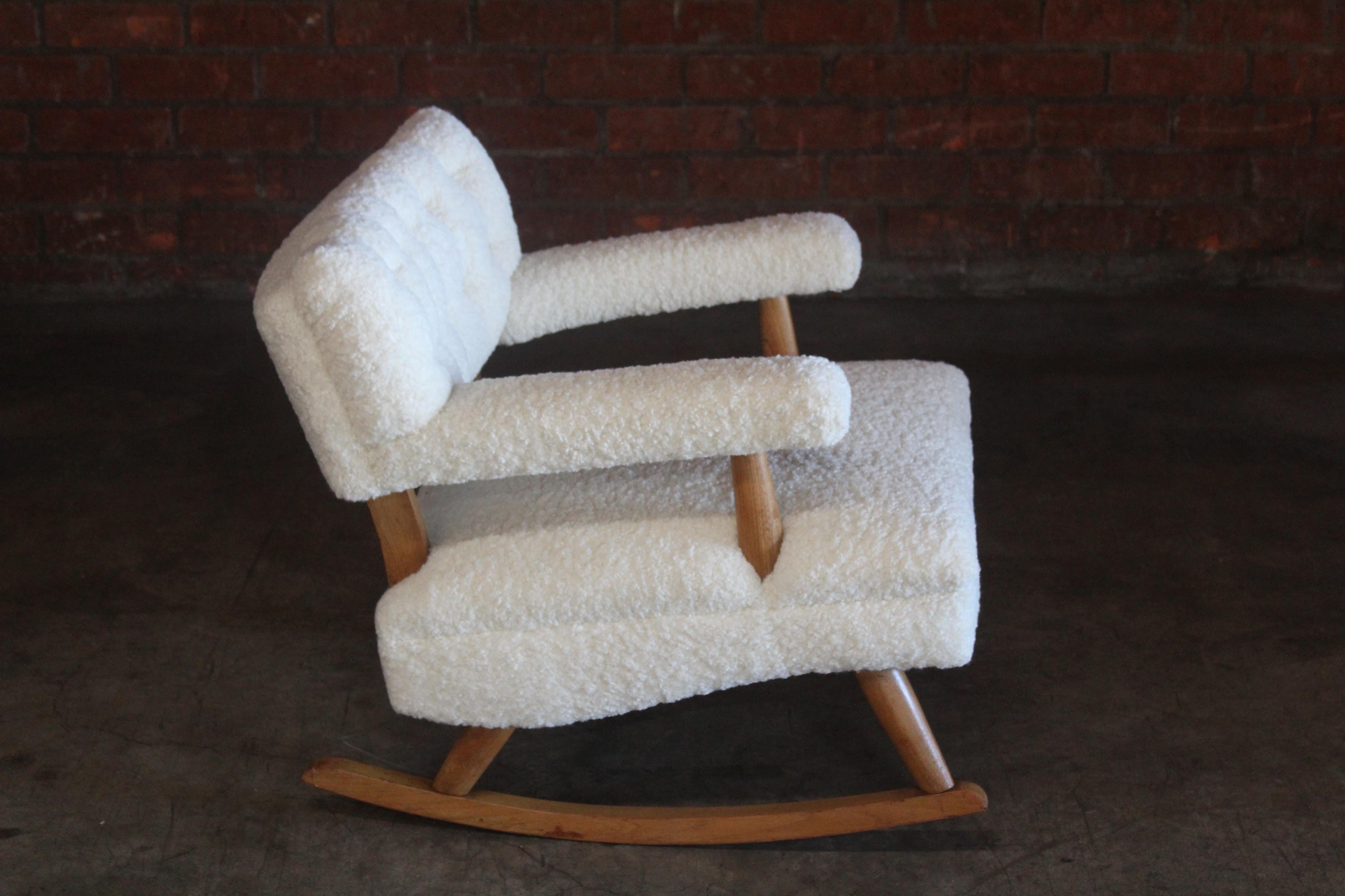 Mid-Century Rocking Chair Attributed to Billy Haines, 1950s 3