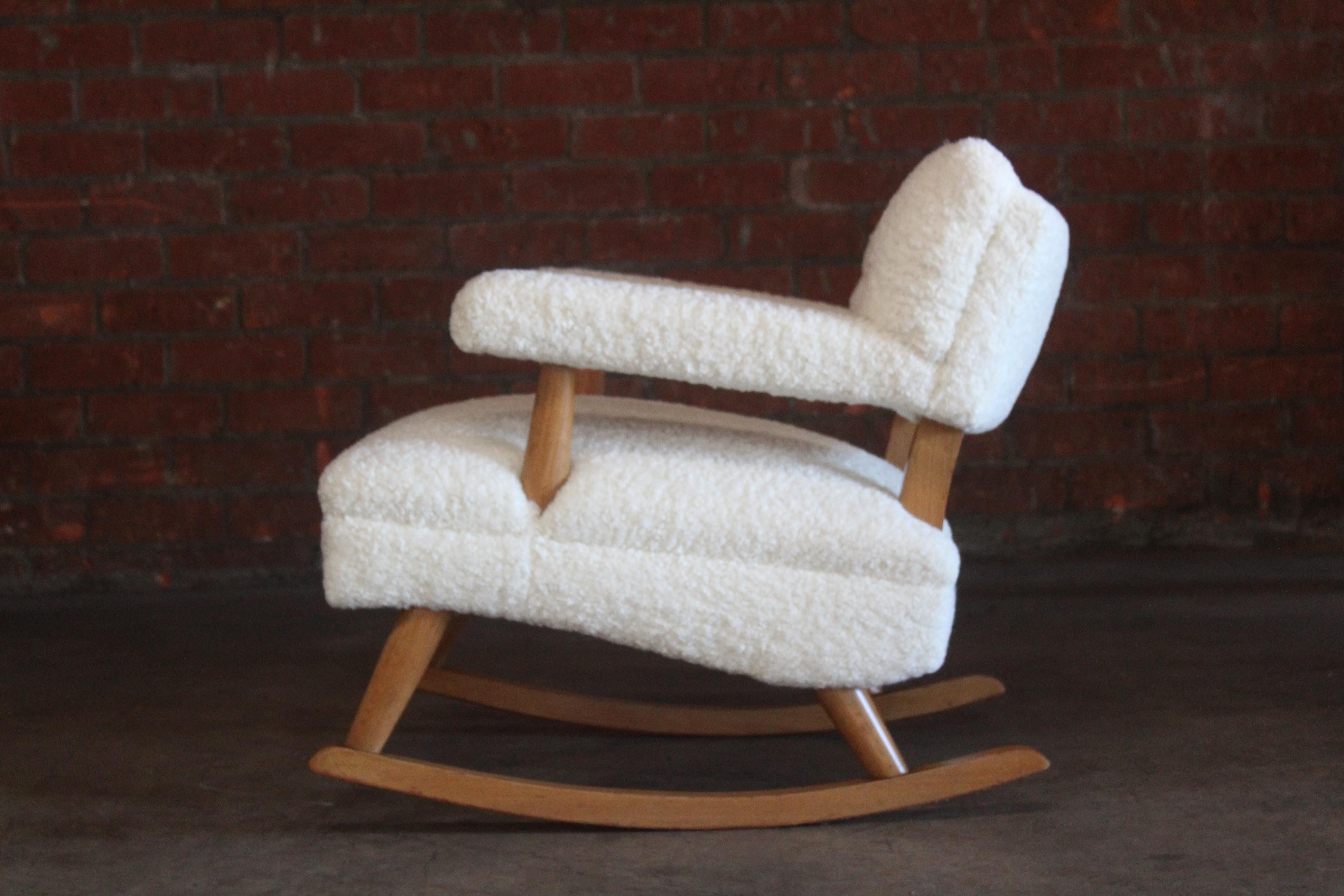 Mid-Century Rocking Chair Attributed to Billy Haines, 1950s 9